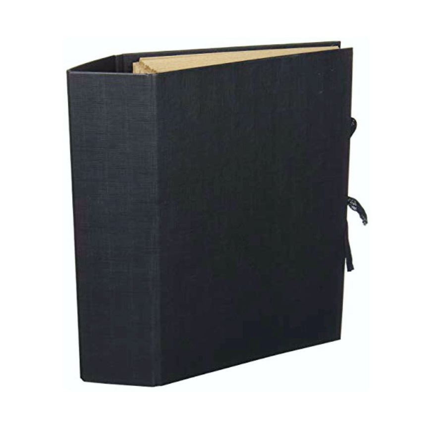 Carpeta fuelle A‑Z folio Mariola Bilbao – negro