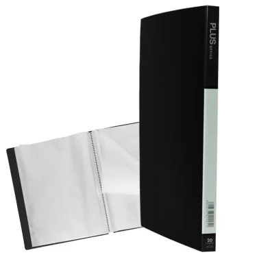 Tarifario A4 – lomo personalizable, negro