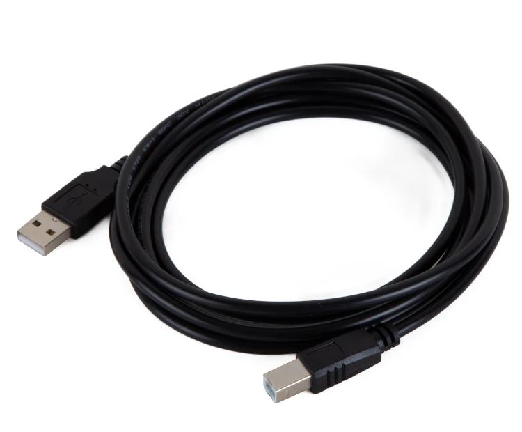 Cable USB 2.0 Iggual – USB‑A a USB‑B, 2 m