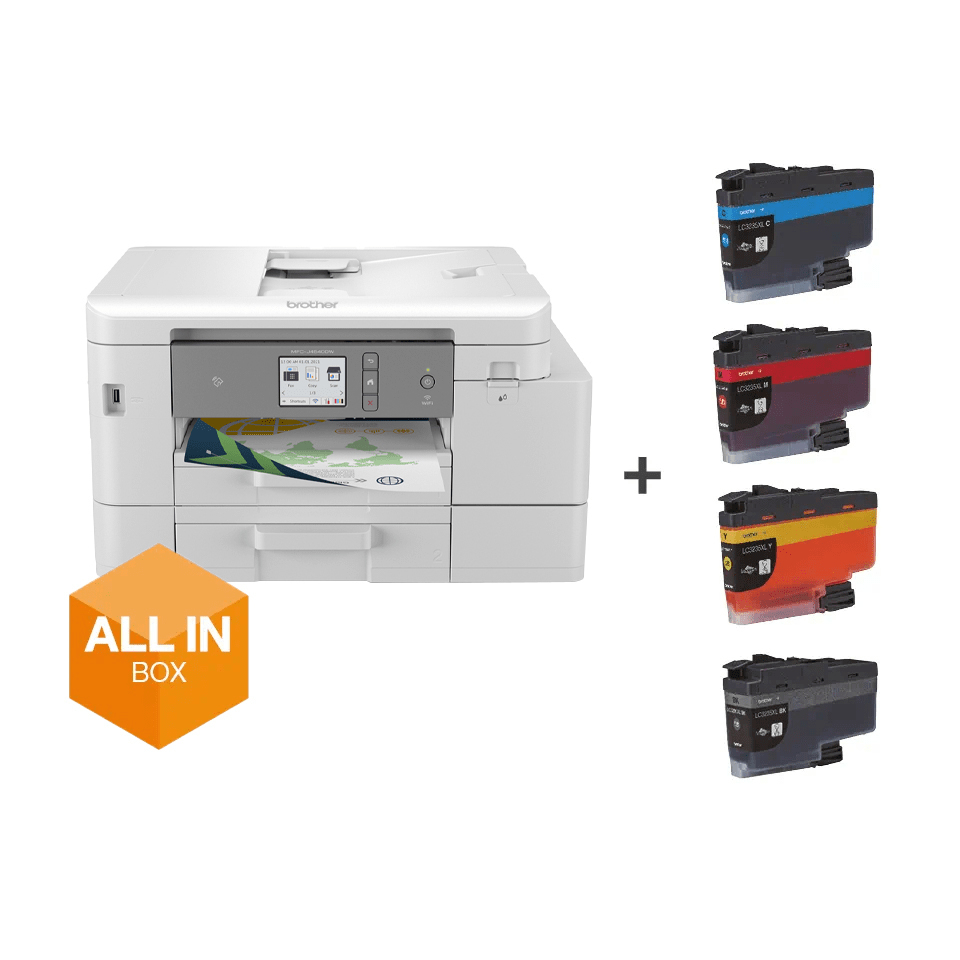 Impresora multifunción Brother MFC‑J4540DWXL – color A4, WiFi, doble cara automática