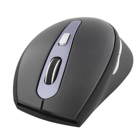 T’nB OFFICE – Ratón Inalámbrico de Sobremesa, Negro, Conexión USB