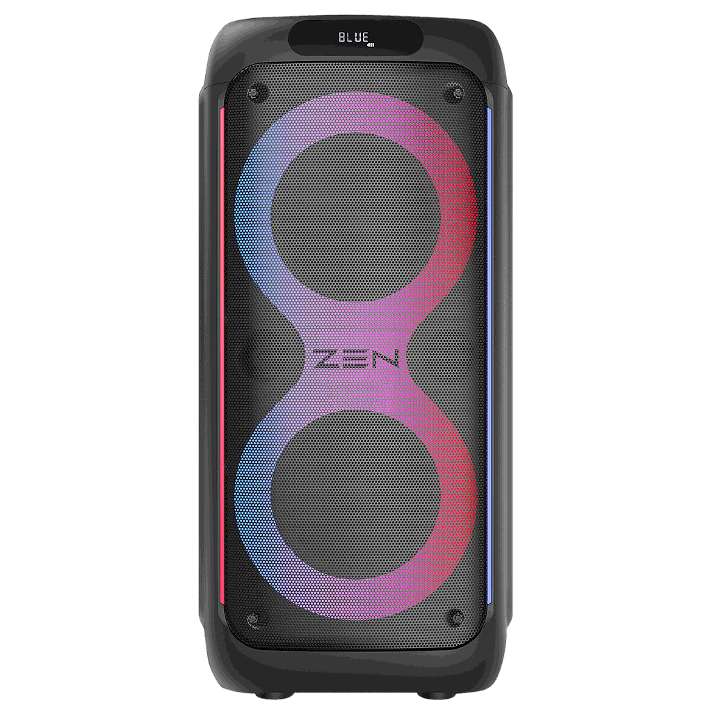 Altavoz Bluetooth ZEN Rings 600W con Micrófono y Mando a distancia