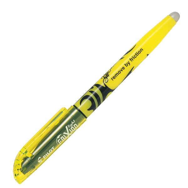 Marcador fluorescente borrable Pilot Frixion Light – amarillo