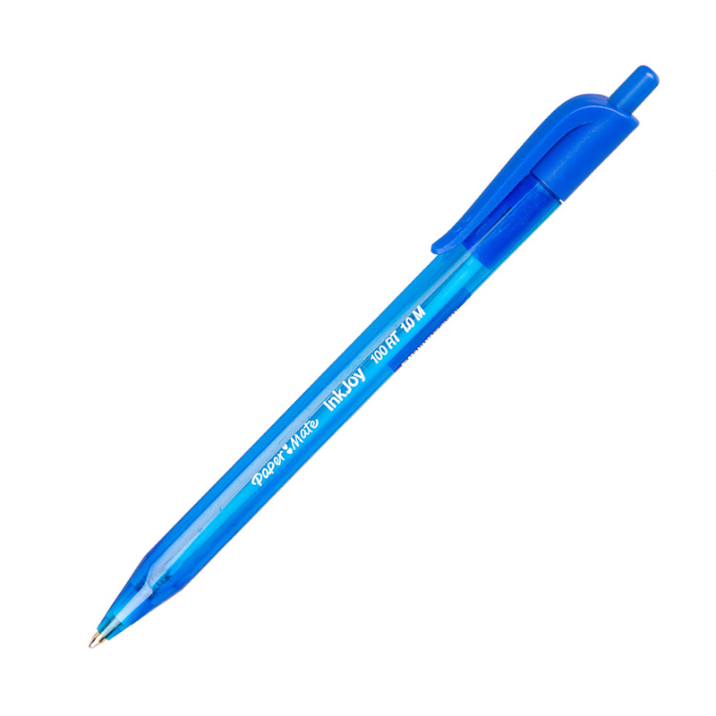 Bolígrafo Retráctil Paper Mate InkJoy 100RT azul