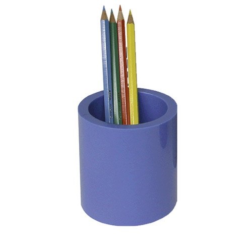 Cubilete lapicero Archivo 2000 – plástico, azul