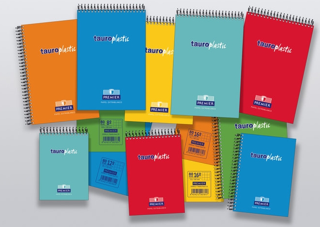 Bloc Espiral Octavo Apaisado – Tapa Cartón Cuadrícula 4×4