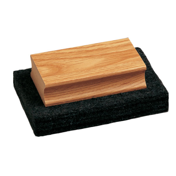 Borrador de fieltro para pizarra de tiza