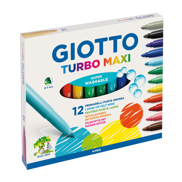 Rotuladores Giotto Turbo Maxi