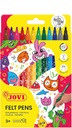 Rotuladores Jovi - estuche escolar de 12 o 24 ud