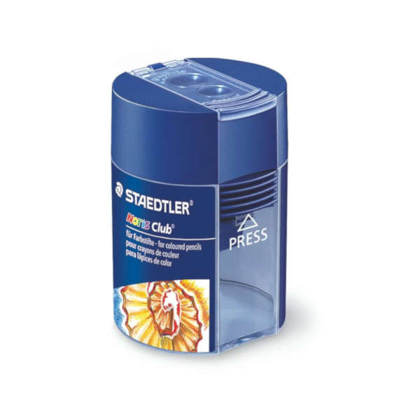 Sacapuntas con depósito doble uso Staedtler - 2 orificios