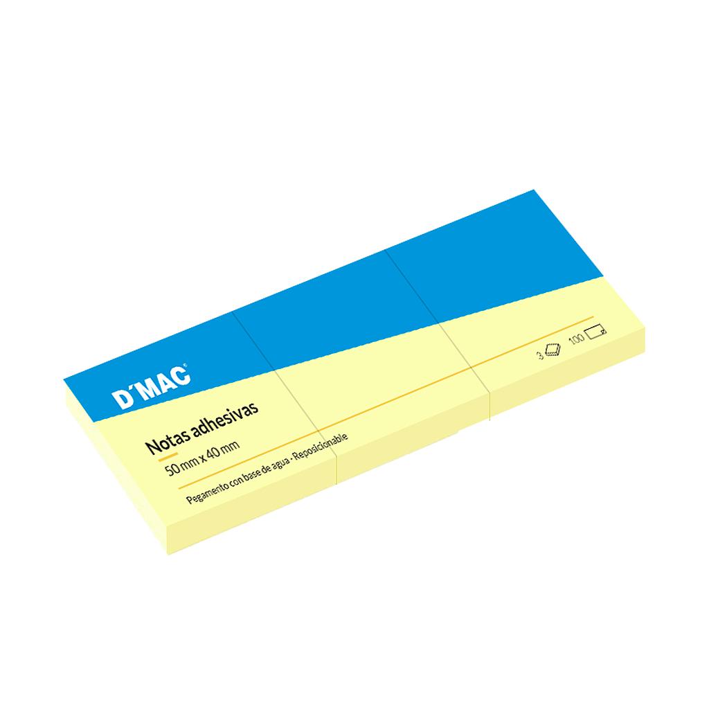 Notas adhesivas DMAC 40x50mm