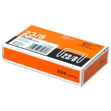 Grapas galvanizadas 23/8 Plus Office – 1000 uds