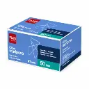 Clips mariposa Plus Office - 41 mm caja de 50
