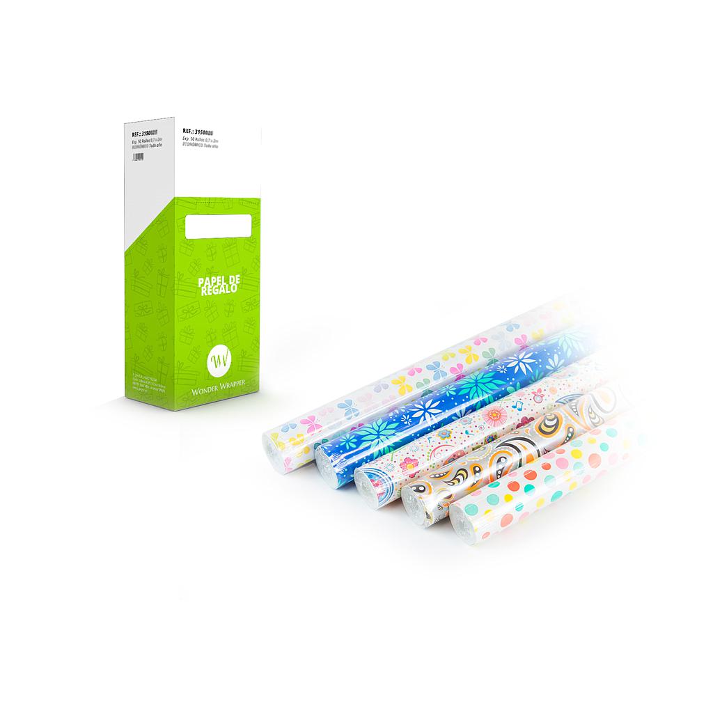 Rollo de papel de regalo 0,70×2 m