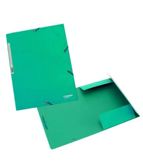 Carpeta A4 con gomas y solapas