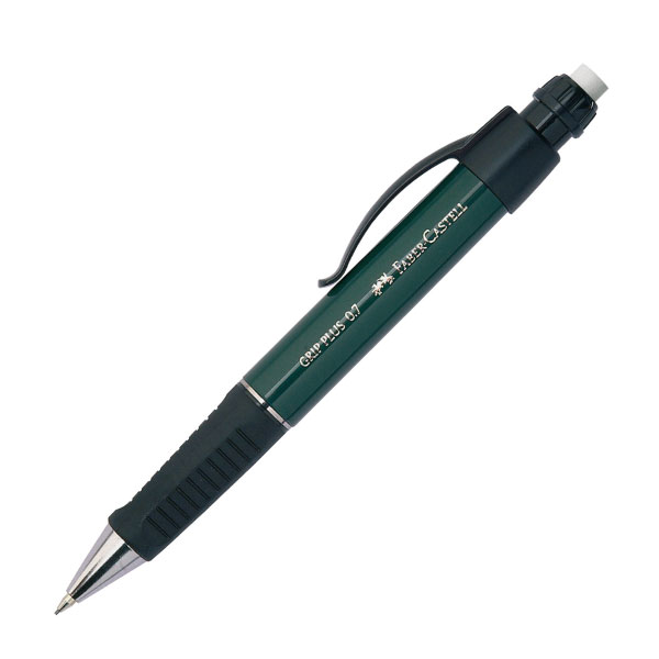Portaminas Faber‑Castell Grip Plus – 0,7 mm, verde