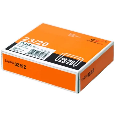 Grapas galvanizadas 23/20 Plus Office – 1000 uds