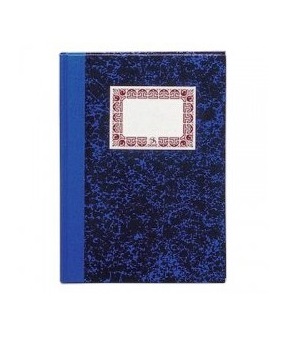 Libro folio – rayado horizontal, cartoné