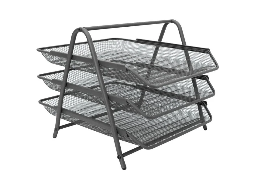 Bandeja rejilla triple – negro