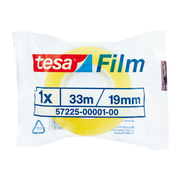 Cinta adhesiva Tesa Standard – 19 mm × 33 m*