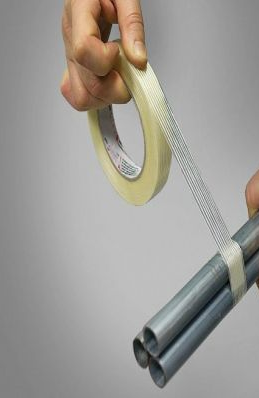 Rollo Cinta Fibra de Vidrio 12 mm x 50 m | Ref. 70191250