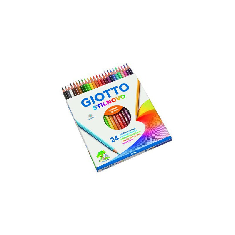 Lápices de colores Giotto Stilnovo - caja 24 ud