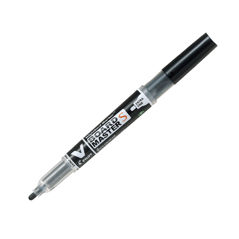 Rotulador de pizarra Pilot V‑Board Master Extra Fine – punta S, negro
