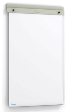 Pinza con bloc de papel para pizarra Rocada – 20 hojas, 65×90 cm, Skinwhiteboard