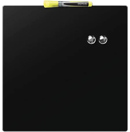 Pizarra negra magnética Quartet – 360×360 mm