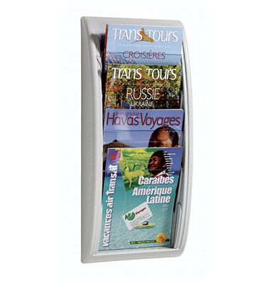 Expositor mural de pared Fast Quick Fit 4 casillas – 290×650×95 mm
