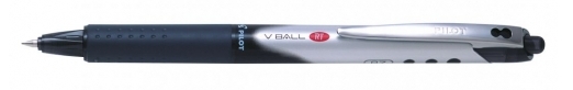Bolígrafo roller Pilot V7 Ball RT – negro, trazo 0,5 mm, tinta líquida