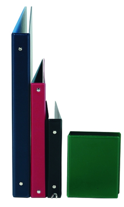 Carpeta de anillas folio PVC Iberplas – 25 mm, 4 anillas, negro