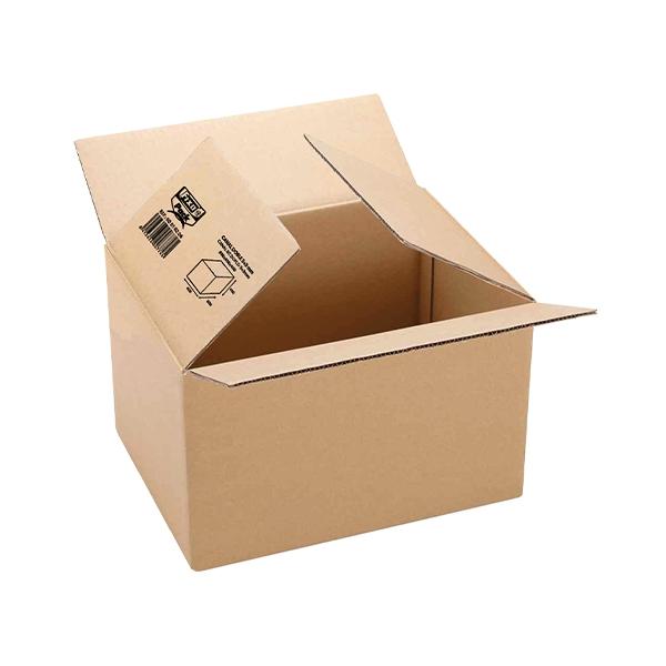 Caja de cartón canal sencillo 3mm – 50x34x31cm y 60x40x29cm