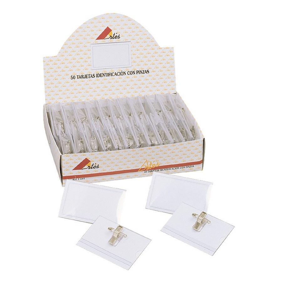 Funda Rígida para Distintivos/Tarjetas de Identificación 56 x 90 mm ARTES - Ref. F-601