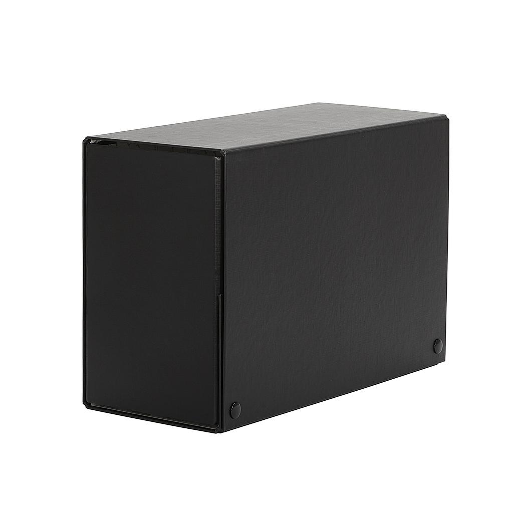 Carpeta de proyectos Pardo – negro, 15 cm