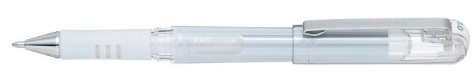 Bolígrafo de tinta gel Pentel Kybrid – blanco