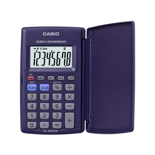 Calculadora de bolsillo Casio HL‑820VER