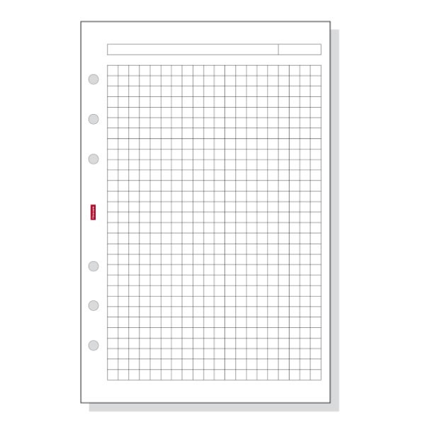 Recambio Agenda Finocam Open 1000 - Cuarto, cuadriculada