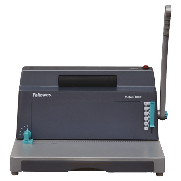 Encuadernadora espiral Fellowes Metal 100R