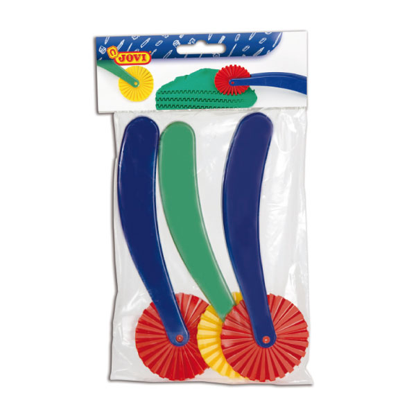 Cortadores de pasta y plastilina Jovi – 3 uds