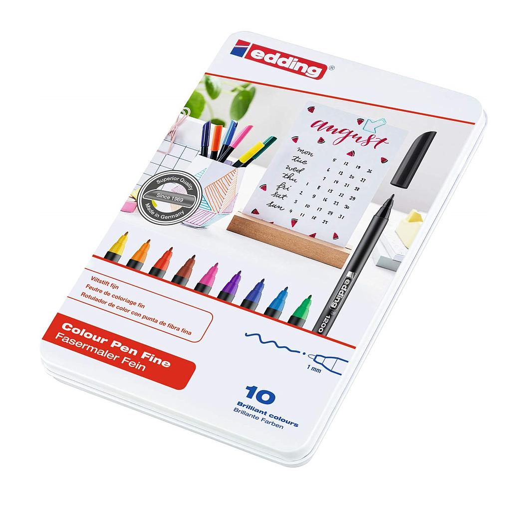Rotuladores Edding 1200 – caja 10 uds