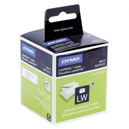 Rollos de etiquetas 89×28 mm Dymo – 130 etiquetas, pack 2 uds