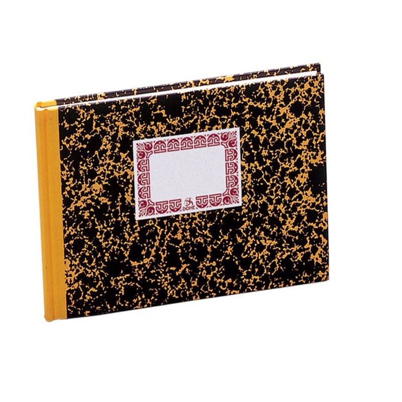 Libro contable cuarto apaisado – tapa cartoné