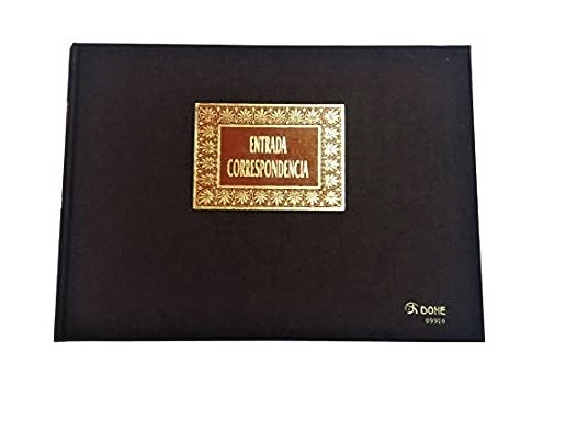 Libro de entrada de correspondencia Dohe folio apaisado – 100 H