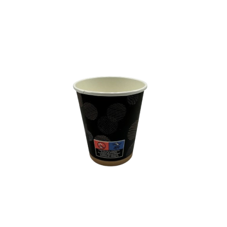 Paquete 50 Vasos de Cartón Círculos – 200cc (7oz), 240cc (8oz)