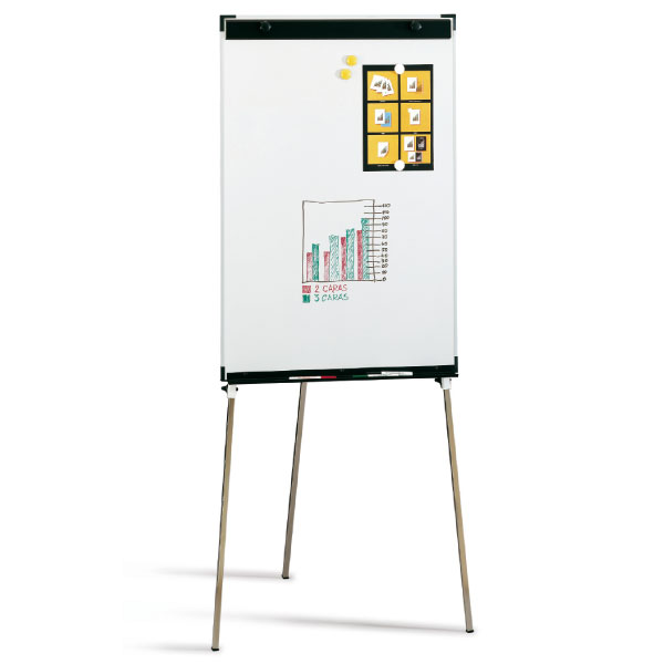 Pizarra de caballete magnética Faibo – 70×102 cm