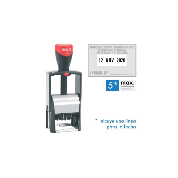 Fechador automático Colop 2360 – 30×45 mm