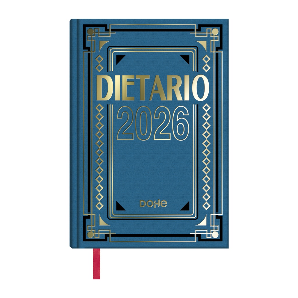 Dietario Dohe 2026 – tamaño 4º (cuarto), día por página