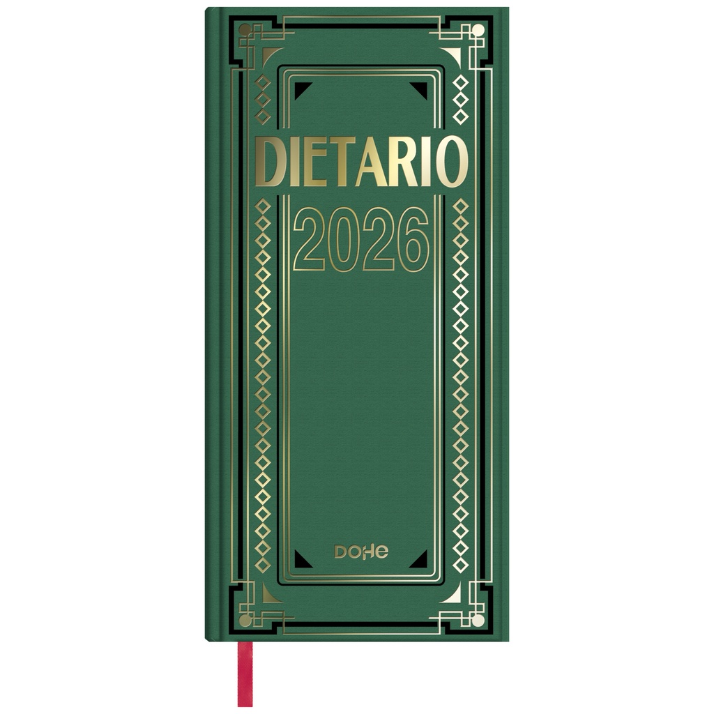 Dietario Dohe 2026 – tamaño 2/3, 14,5 × 30,5 cm