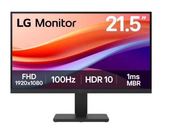 Monitor LG 22U401A‑B 21,5″ FHD 100 Hz – 1 ms, negro